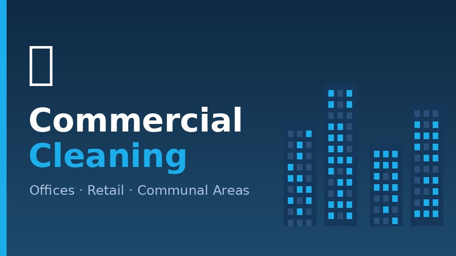 Commercial office cleaning Cambridge contract cleaning service